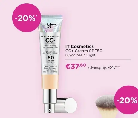 Aanbieding: CC+ Cream SPF50