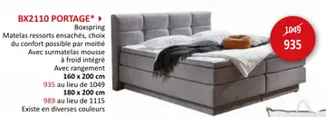 Offre: Bx2110 portage*