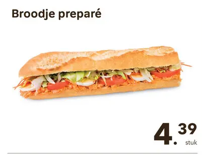 Promotie: Broodje prepare