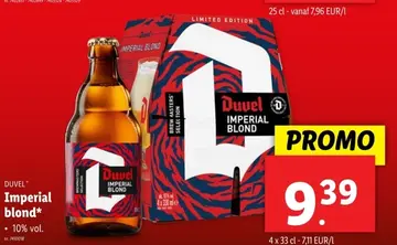 Aanbieding: Duvel Imperial blond