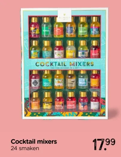 Aanbieding: Cocktail mixers