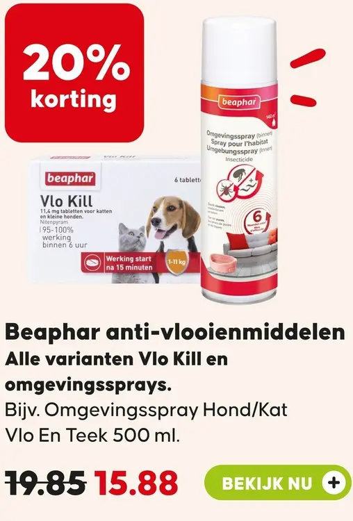 Aanbieding: Anti-vlooienmiddelen