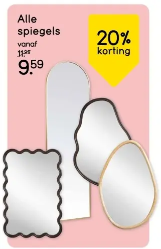 Aanbieding: Alle spiegels