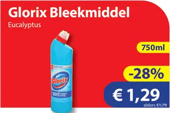 Aanbieding: Glorix Bleekmiddel