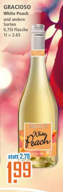 Aanbieding: GRACIOSO White Peach
