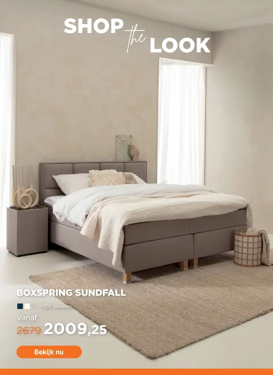 Aanbieding: Boxspring Sundfall