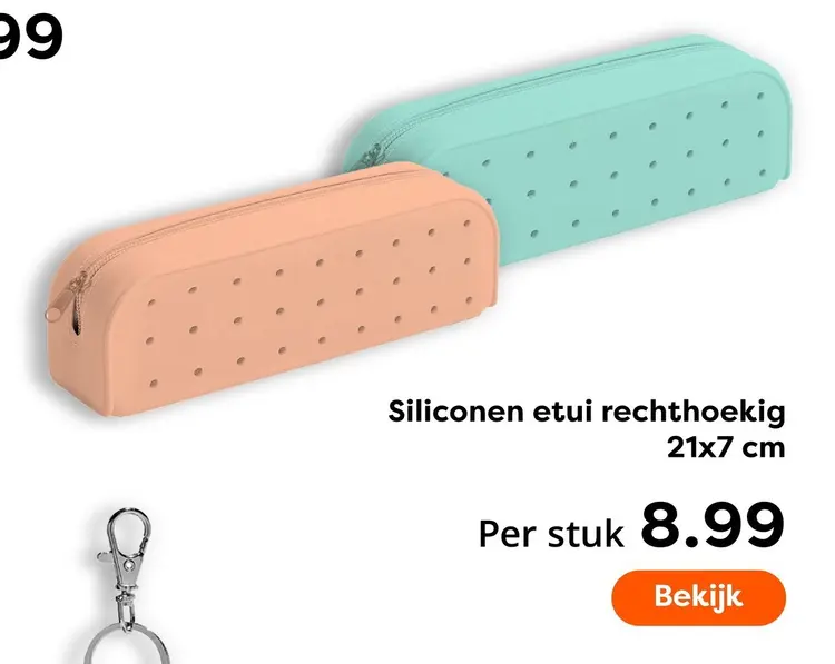 Aanbieding: Siliconen etui rechthoekig