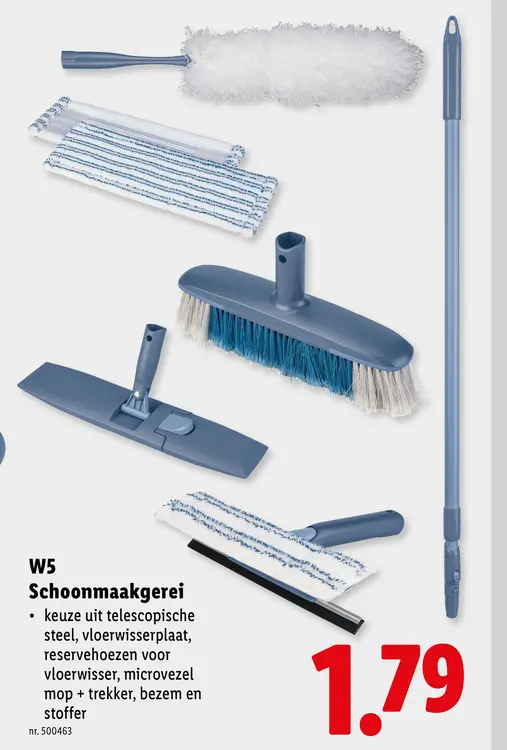 Promotie: Schoonmaakgerei