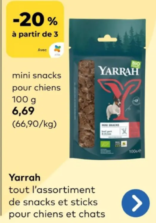 Offre: mini snacks