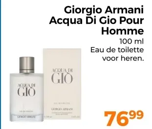 Aanbieding: Acqua Di Gio Pour Homme