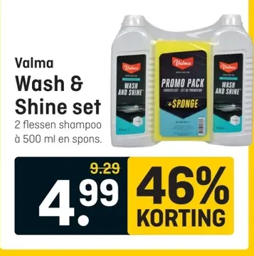 Aanbieding: Valma Wash & Shine set