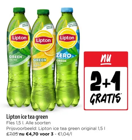 Aanbieding: Ice tea green