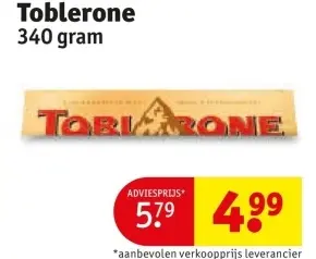 Aanbieding: Toblerone