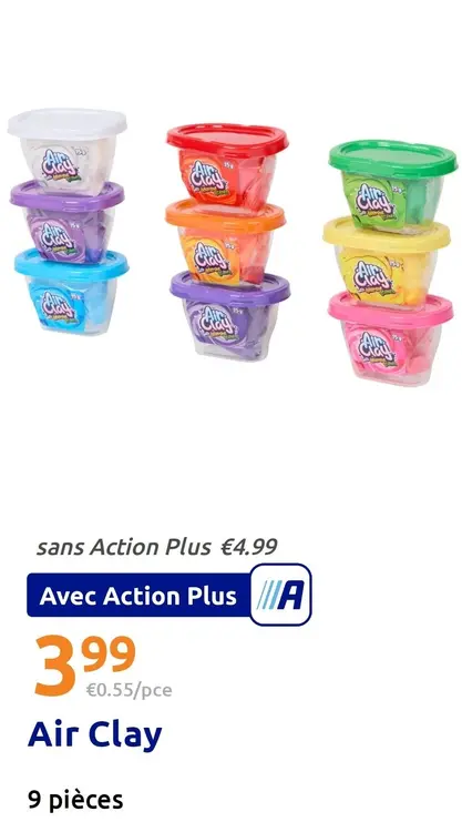 Offre: Air Clay