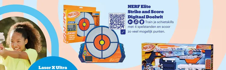 Aanbieding: NERF Elite Strike and Score Digitaal Doelwit
