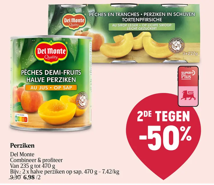 Promotie: Perziken
