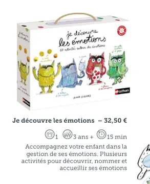 Offre: Je découvre les émotions