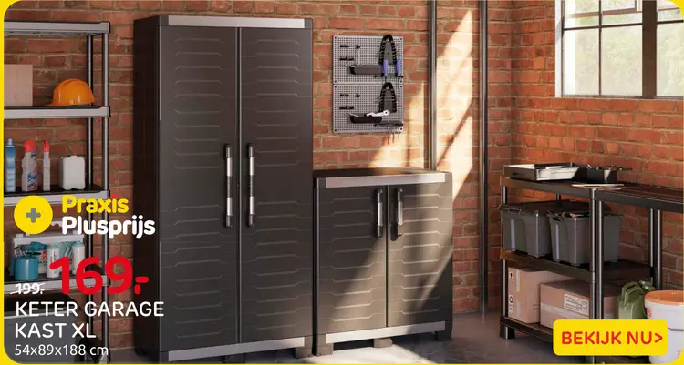 Aanbieding: Keter garage kast xl