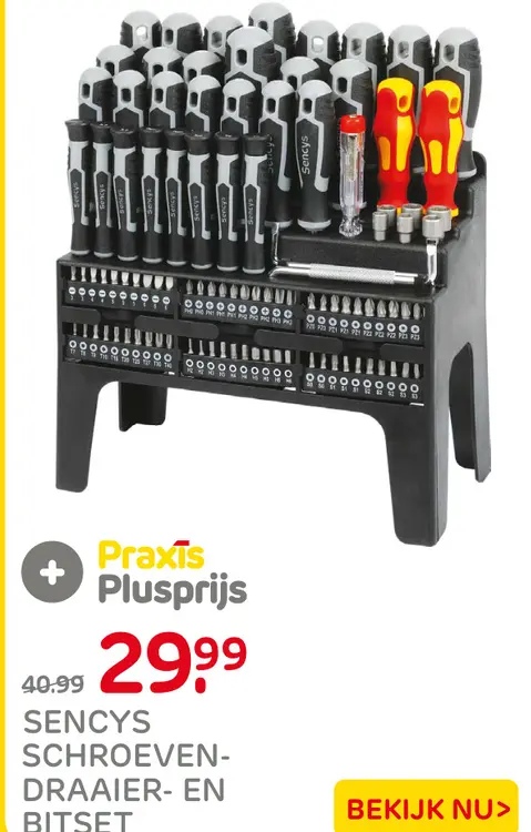 Aanbieding: Schroevendraaier- en bitset