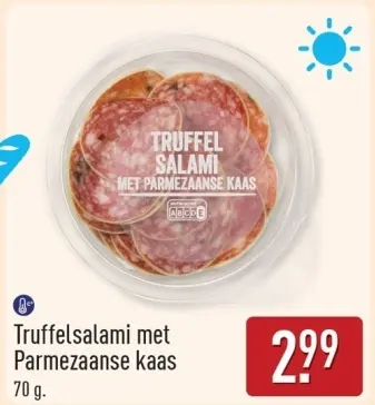 Aanbieding: Truffelsalami met Parmezaanse kaas