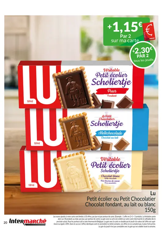 Offre: Petit écolier Scholiertje