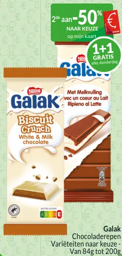 Promotie: Chocoladerepen