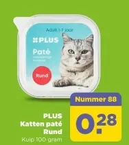 Katten paté Rund