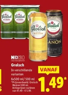 Aanbieding: Grolsch