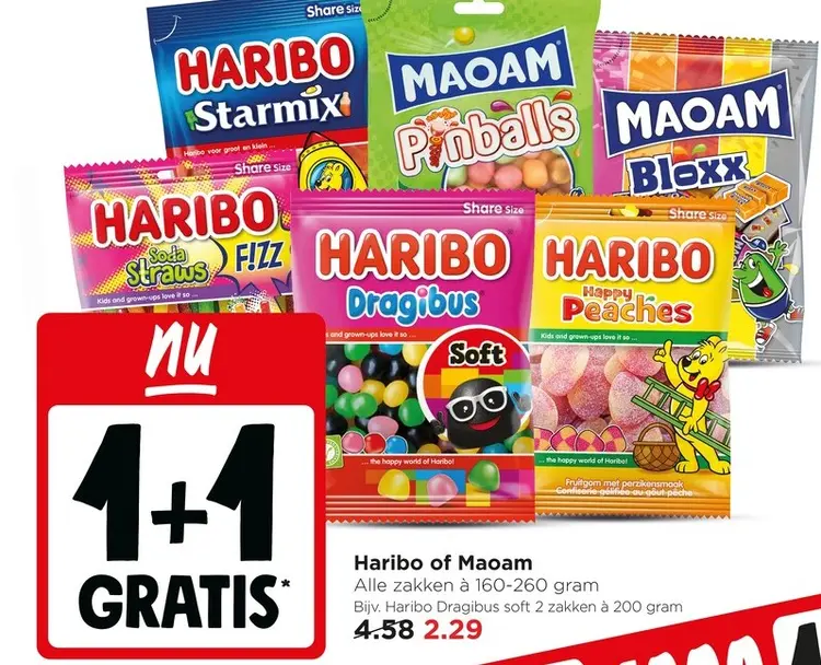 Aanbieding: Haribo of Maoam