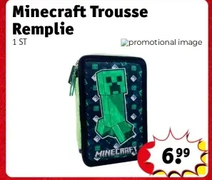 Offre: Minecraft Trousse Remplie