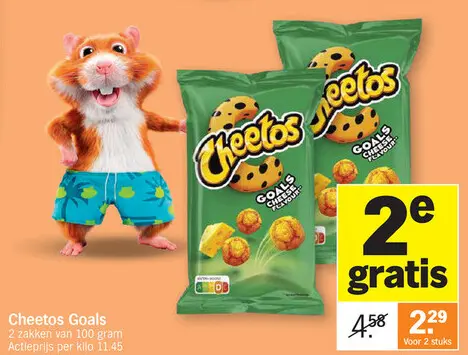 Promotie: Cheetos Goals