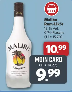 Aanbieding: Malibu Rum-Likör