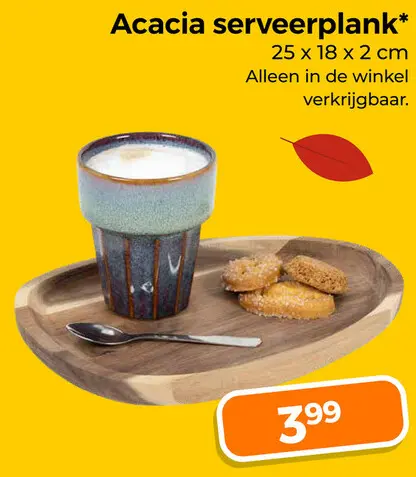Aanbieding: Acacia serveerplank