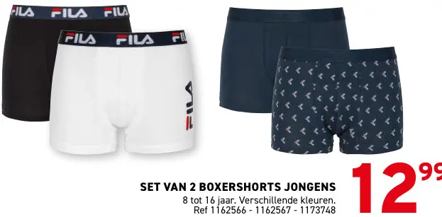 Promotie: Set Van 2 Boxershorts Jongens