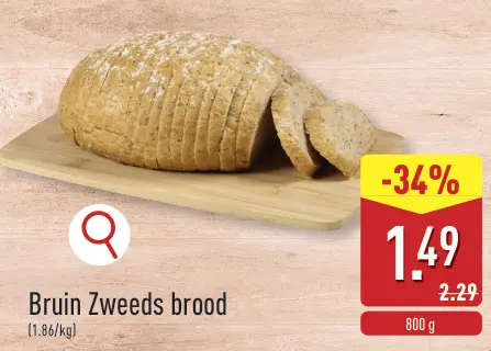 Promotie: Bruin Zweeds brood