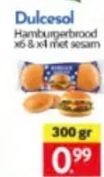 Aanbieding: Hamburgerbrood