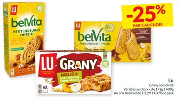 Offre: Grany ou Belvita