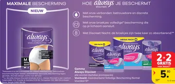 Aanbieding: Always Discreet