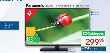 Offre: Panasonic SMART TV FULL HD