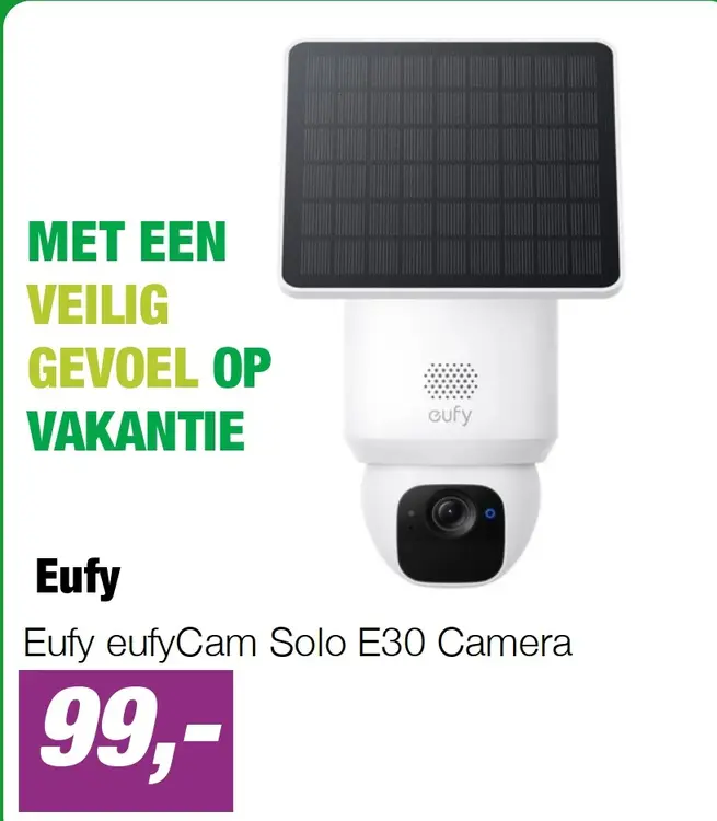 Aanbieding: Eufy eufyCam Solo E30 Camera