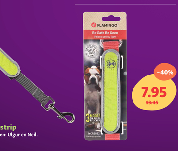 Aanbieding: Be Safe Be Seen Velcro safety light