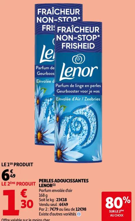 Offre: Perles Adoucissantes