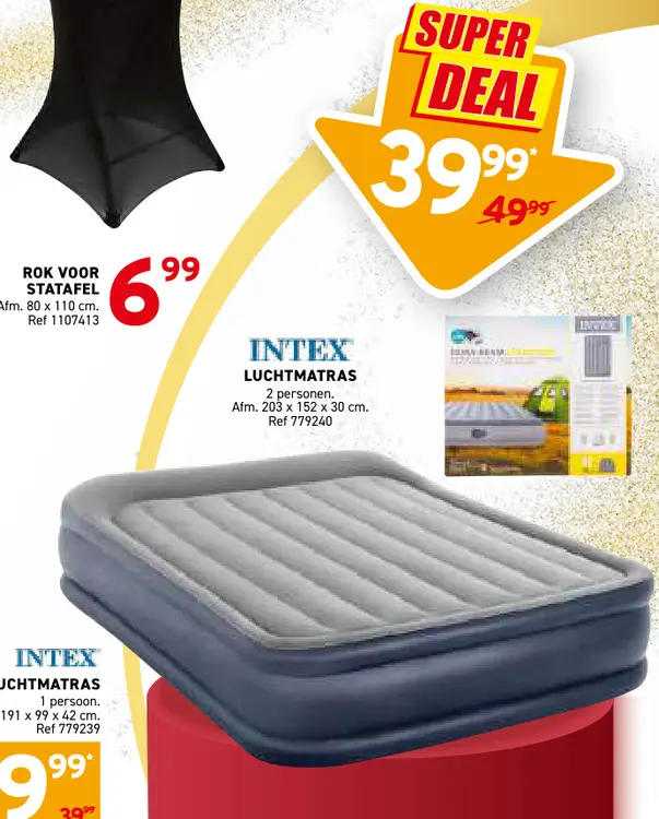 Promotie: Luchtmatras