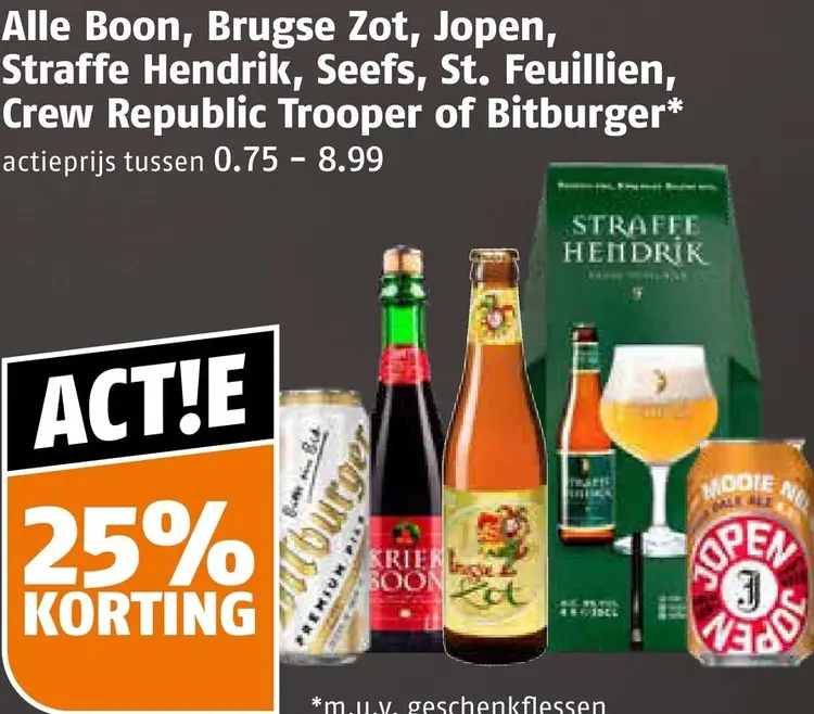 Aanbieding: Speciaalbier