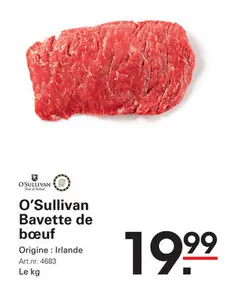 Offre: O'Sullivan Bavette de boeuf