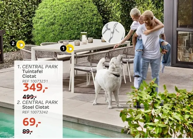 Promotie: Tuintafel Ciotat