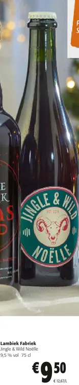 Offre: Lambiek Fabriek Jingle & Wild Noëlle