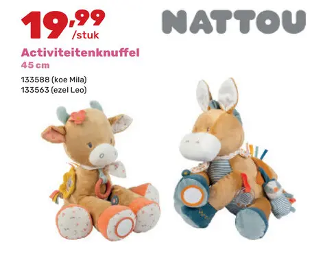 Promotie: Activiteitenknuffel