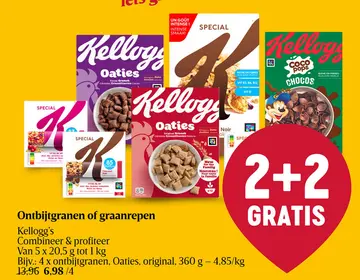 Aanbieding: Ontbijtgranen of graanrepen