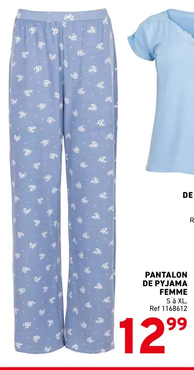 Offre: Pantalon de pyjama femme